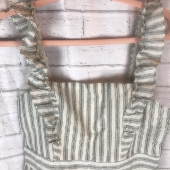 Striped Wide Leg Jumpsuit - Picture 5 of 8